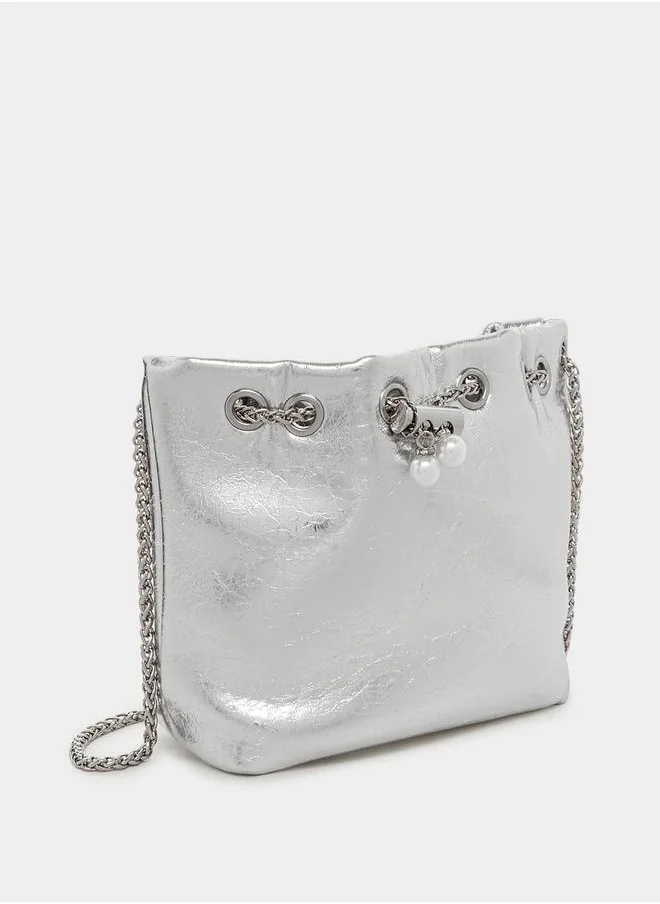 Styli Metallic Bucket Bag