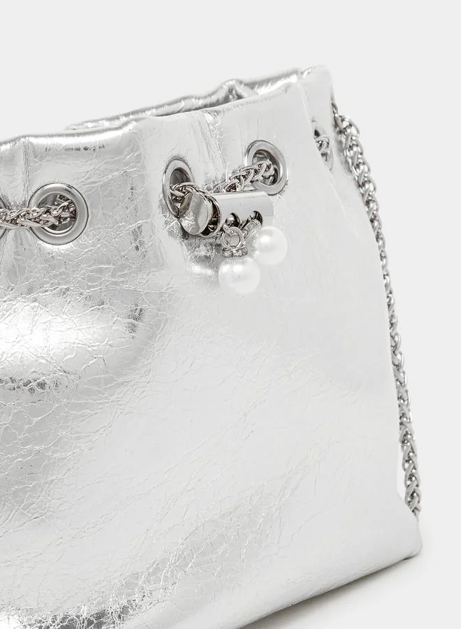 Styli Metallic Bucket Bag