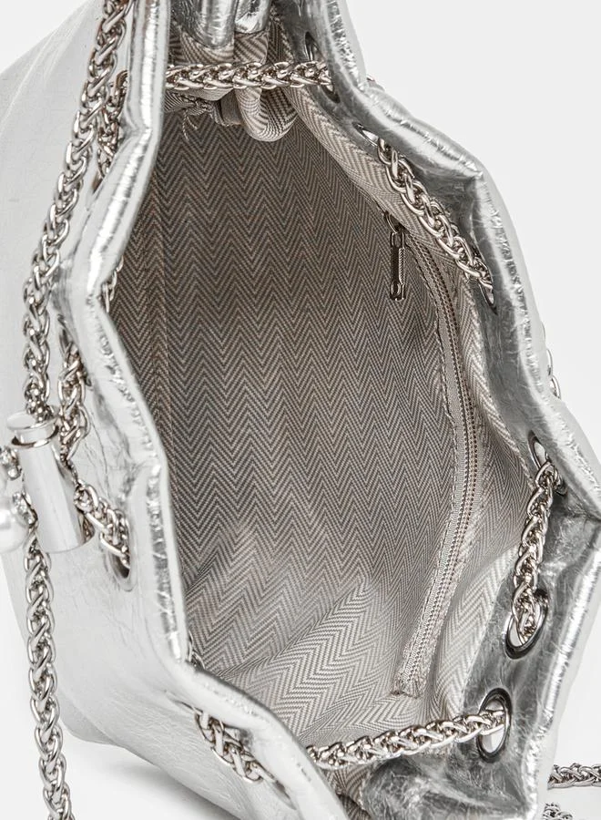 Styli Metallic Bucket Bag