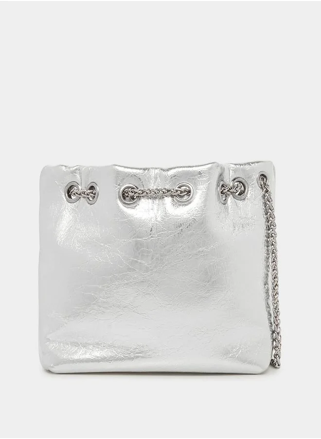 Styli Metallic Bucket Bag