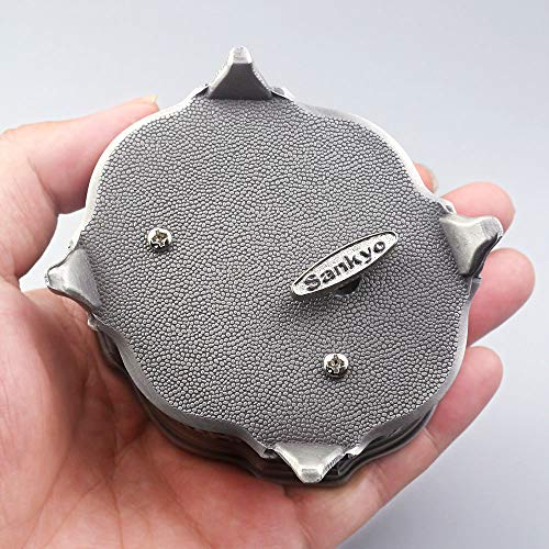 ROSIKING Emboss Alloy Metal Music Box Wind Up Antique Jewelry Musical Boxes Christmas Birthday Valentine's Day Gifts Plays Anastasia-Once Upon a December - Image 2