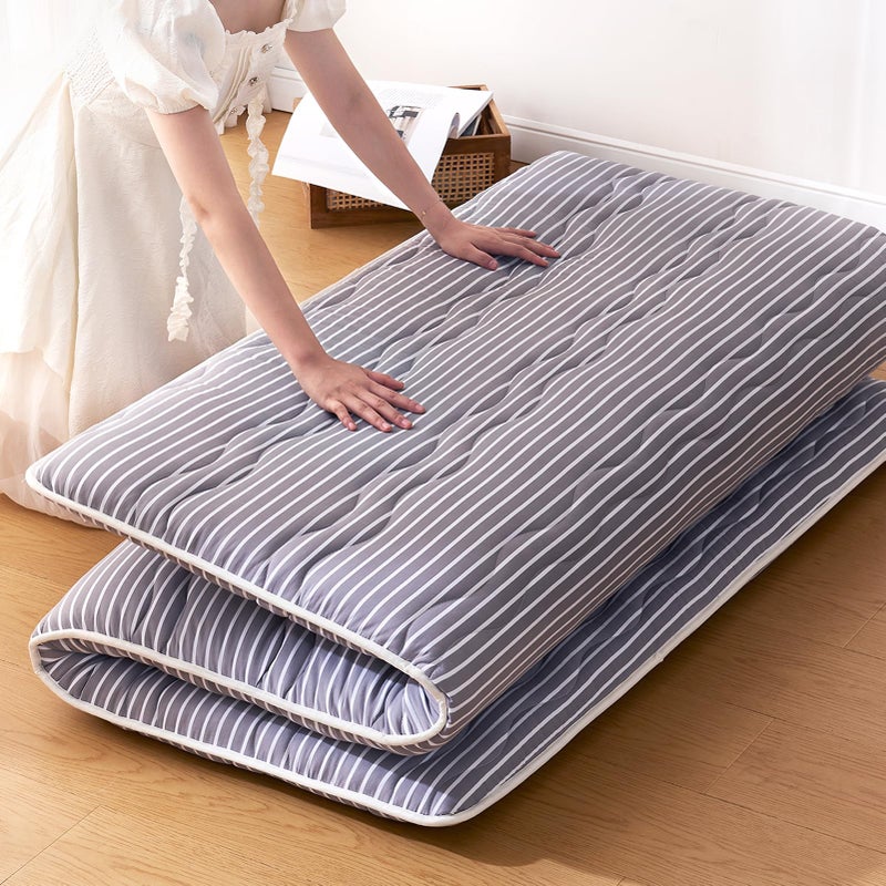 jzbearapt Premium Foam Japanese Floor Mattress Futon Mattress,100% High Density Comfortable Foam,Thicken Tatami Mat Sleeping Pad,Portable Kids Adults Sleeping Mats for Guest Room, Dormitory - Image 1