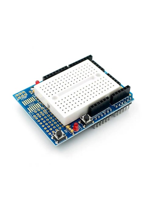 ProtoShield for Arduino UNO - Prototype Shield With Mini Breadboard