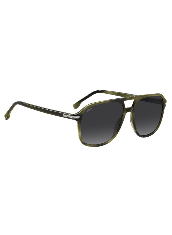 HUGO BOSS SQUARE DOUBLE BRIDGE HUGO BOSS SUNGLASSES FRAMES - Image 2