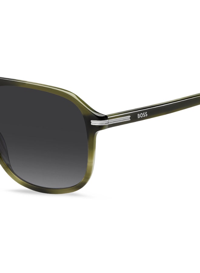 HUGO BOSS SQUARE DOUBLE BRIDGE HUGO BOSS SUNGLASSES FRAMES - Image 4