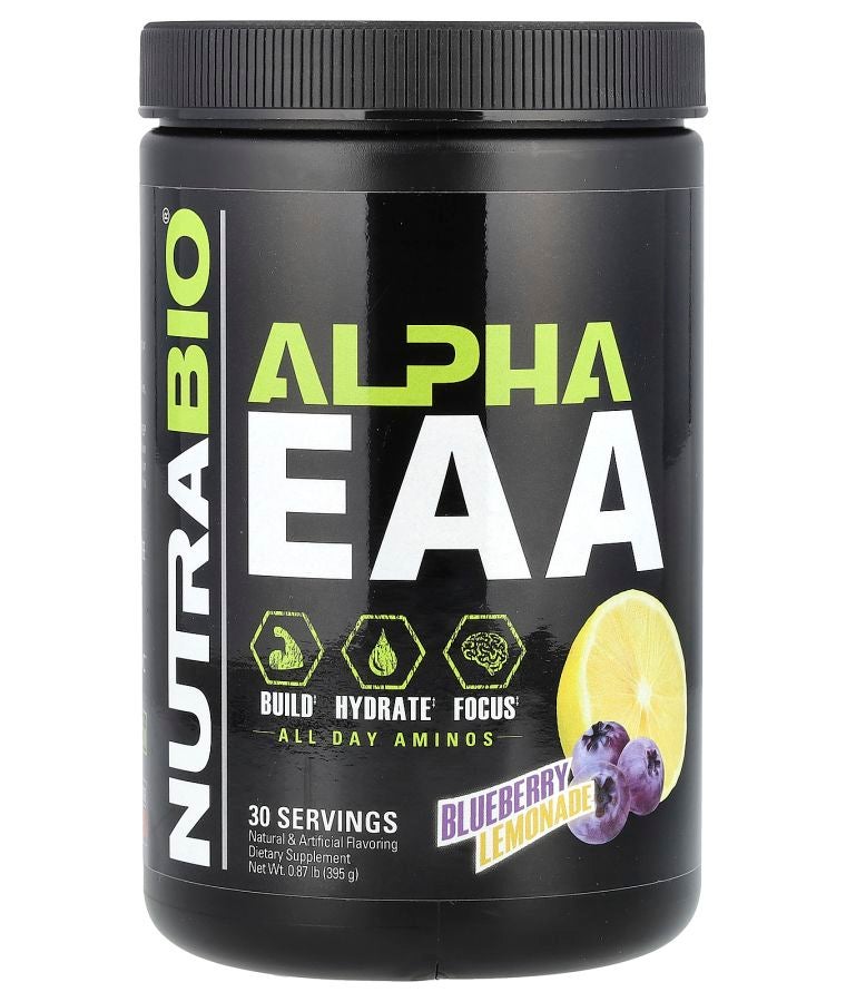 NutraBio Alpha EAA Blueberry Lemonade 0.87 lb (395 g)