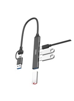 onten Onten 4 in 2 USB Type-C to Type-C USB HUB Docking Station Ship  - Image 2