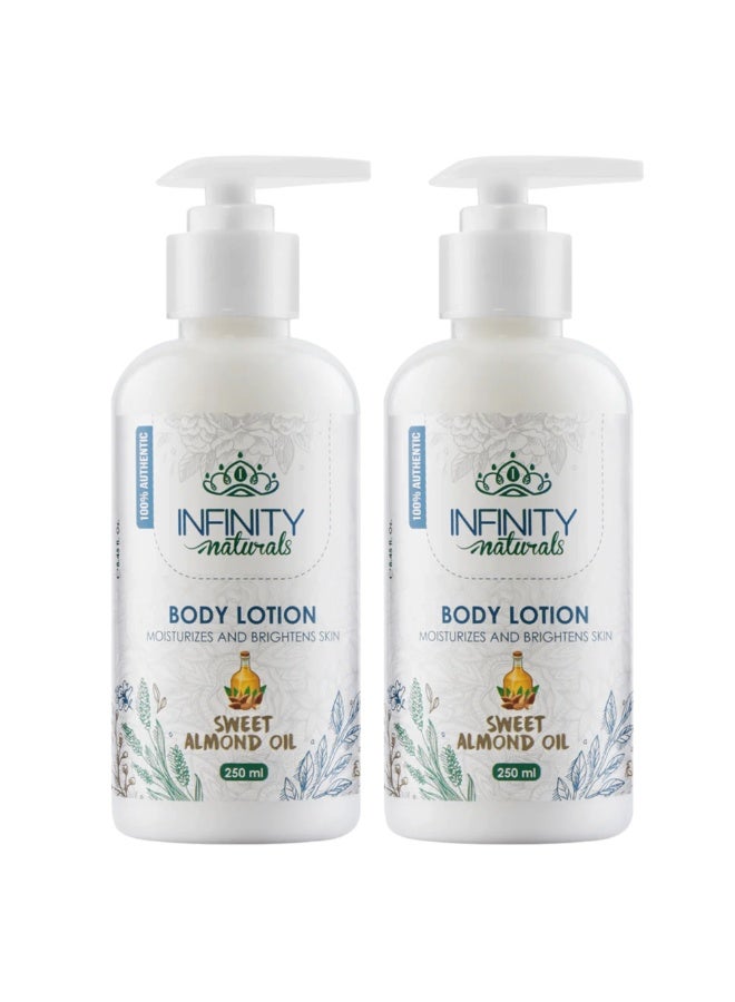 إينفينيتي انفنيتي ناتشورال لوشن مرطب للجسم باللوز الحلو 250 جم 1+1