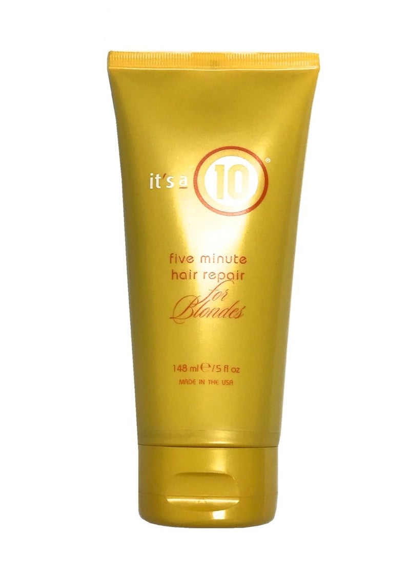 It's a 10 It's A 10 Miracle Five Minute Hair Repair Conditioner for Blondes, 5 Ounce 