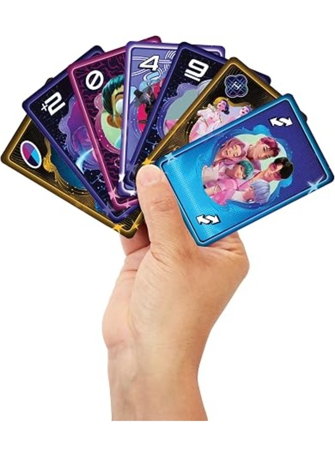 Mattel Games UNO K-Pop Demon Hunters Card Game Deck, Netflix Series Theme with Special Rule - Image 3
