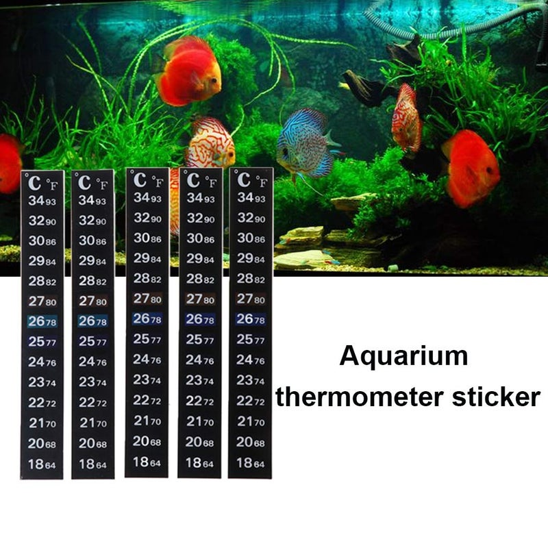 5pcs Reusable Vertical Thermometer Strips Digital Temperature Display for Bath Water - Image 4