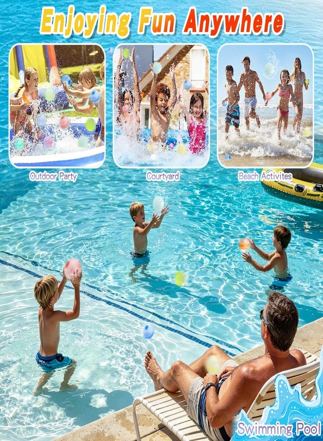RedCrab Reusable Water Balloons 12Pcs, Pool Beach water Toys for Boys and Girls, Outdoor Summer Toys for Kids Ages 3-12 - Image 5