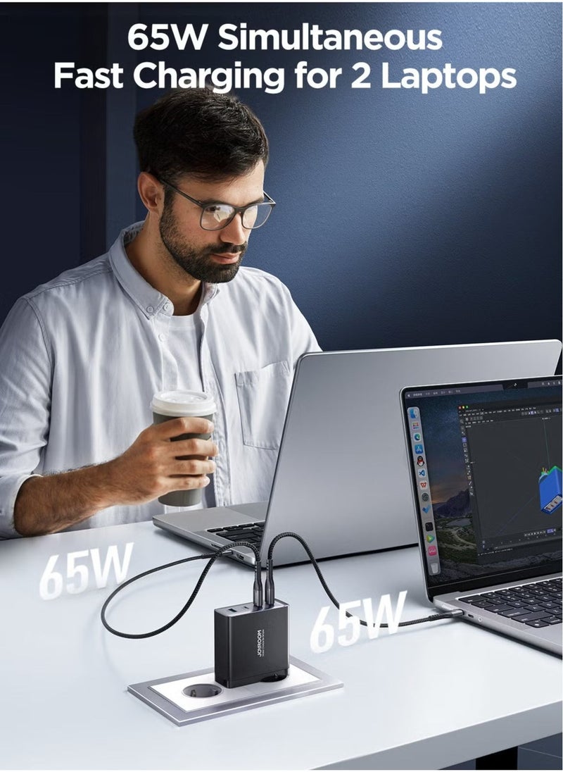 TIGER GaN Ultra JR-TCG05 140W Fast Charger UK – Powerful GaN Technology Charger with 4 Ports (2 USB-C, 2 USB-A), Fast Charging for Laptops, Smartphones, Tablets, and More - Image 5