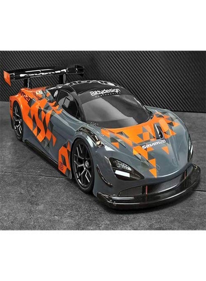 هيكل سيارة Bittydesign Seven20 بمقياس 1/10 GT (شفاف) (190 مم) / BittyDesign / BDYGT-190S20T - Image 2