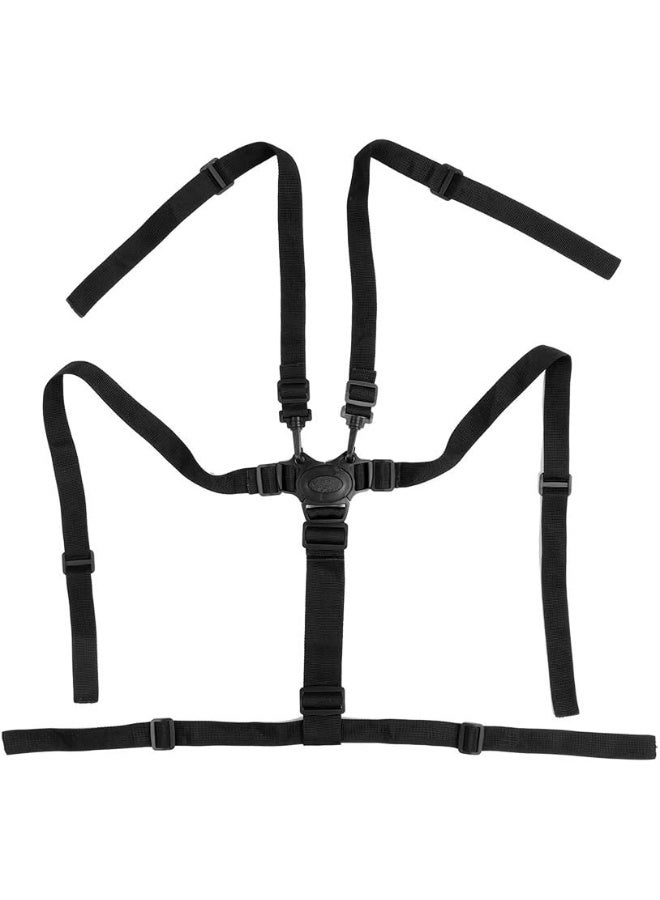 Zerodis 5 Point Child Seat Belt Harness Universal Adjustable Strap Baby Stroller Pushchair Rotating Protection - Image 1