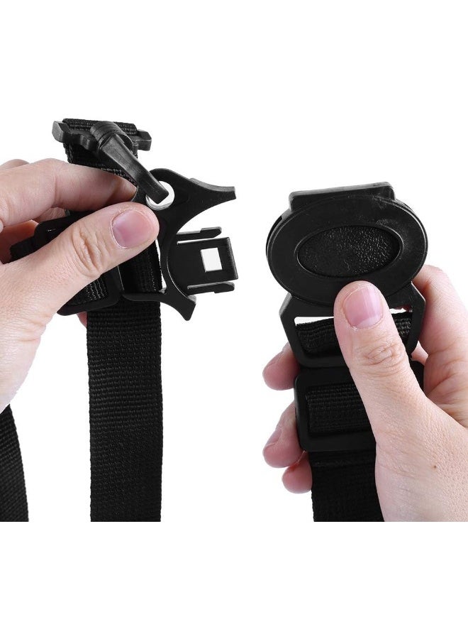 Zerodis 5 Point Child Seat Belt Harness Universal Adjustable Strap Baby Stroller Pushchair Rotating Protection - Image 5