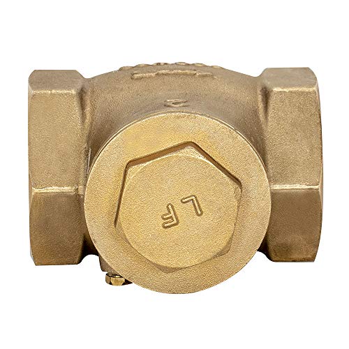 Eastman Brass Swing Check Valve, 2 Inch IPS, Brass Plumbing Fitting, 20431LF - Image 5