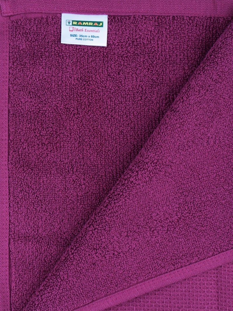 RAMRAJ COTTON رامراج مجموعة من 6 من مناشف اليد (متعددة الألوان; OS) - Image 3