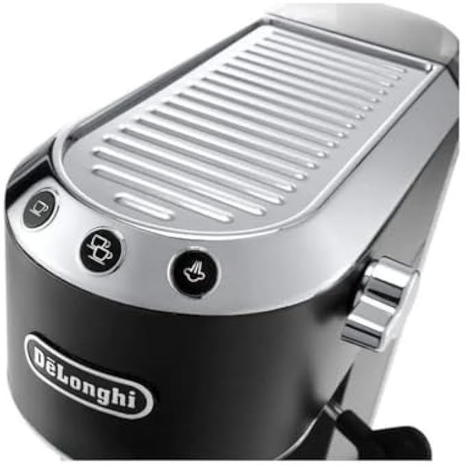 ديلونجي ماكينة صنع الإسبريسو Delonghi Dedica Ec685 Bk قابلة للتعديل باللون الأسود - Image 3