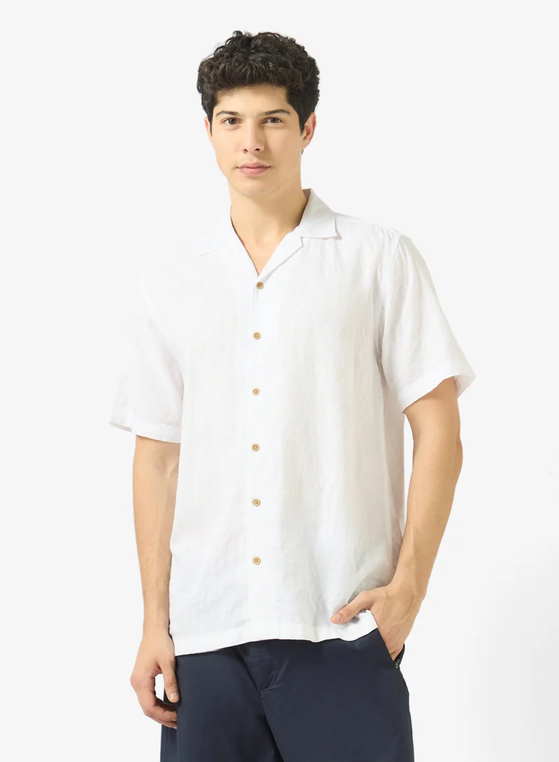 Ripples Mens Resort Collar Shirt