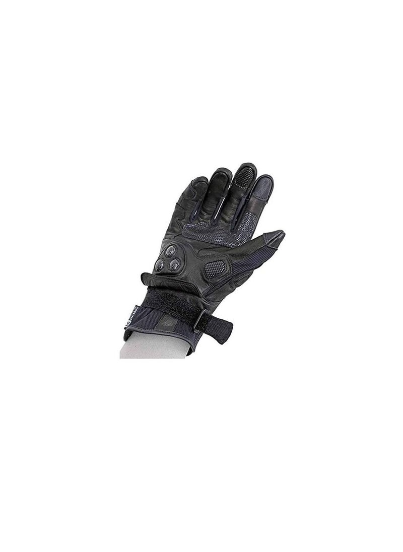 hit-air Hit Air G8 Gloves for Motorcycle Riders Black G8-GLOVE-BK - M  - Image 2