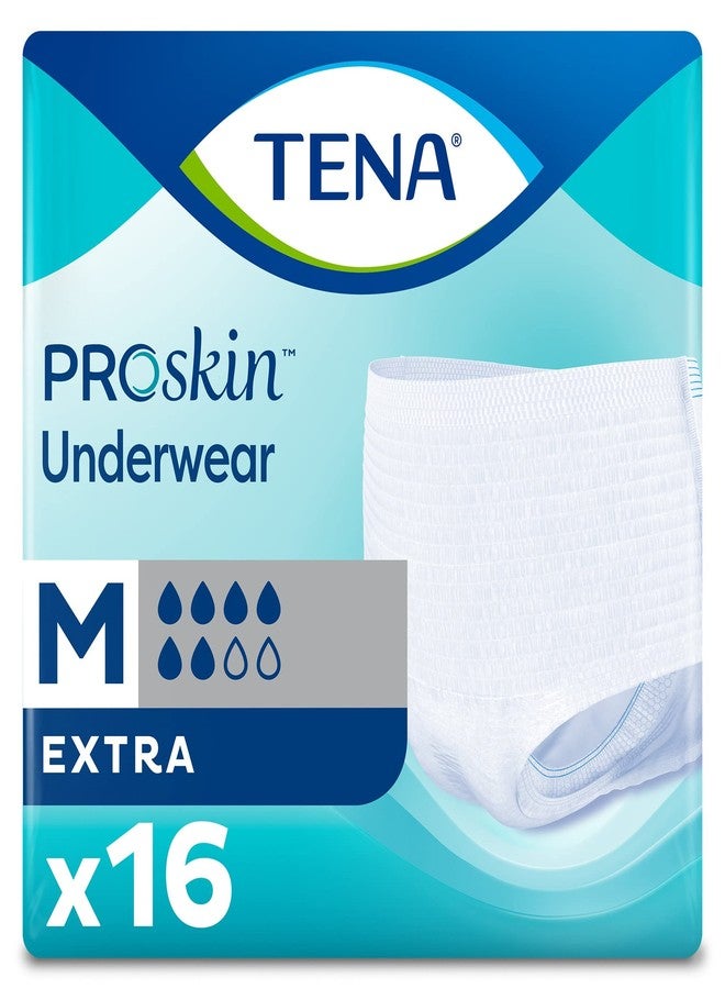 TENA ProSkin Extra Breathable Underwear, Incontinence, Disposable, Moderate Absorbency, Medium, 64 Count - Image 1