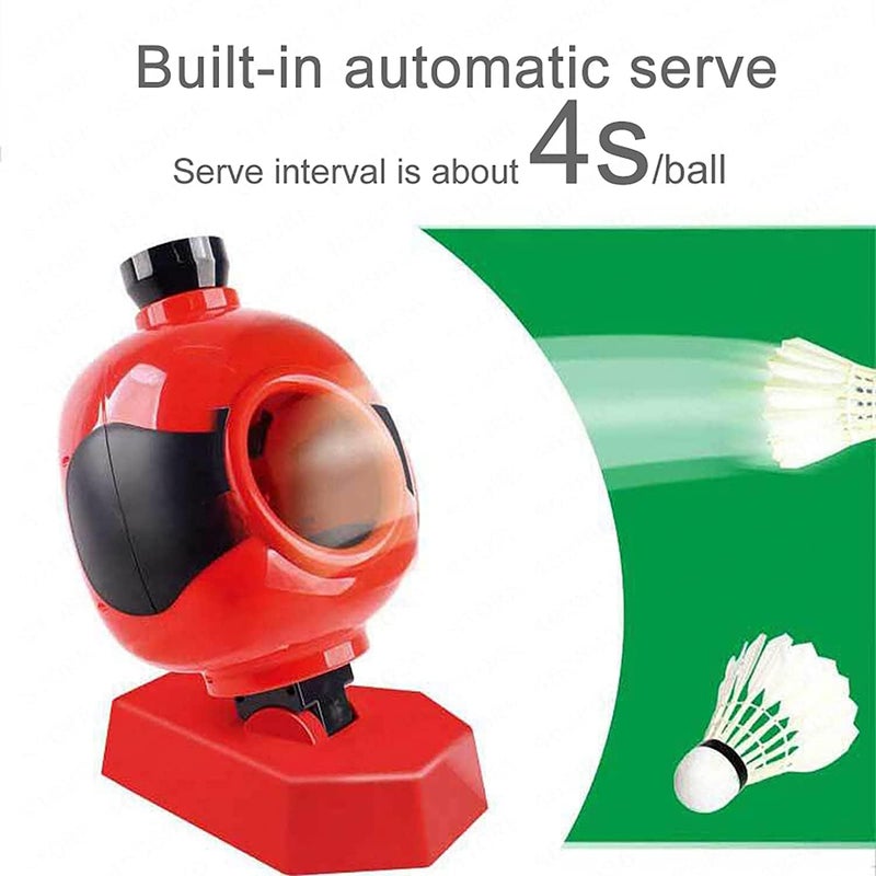 PROFFIX Badminton Shuttle Feeder Shooter Machine for Basic Badminton Training for Professional Courts and Home Activities - Image 2