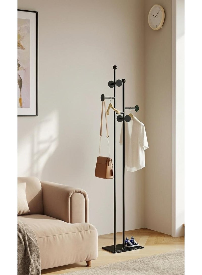 حامل شماعة لتعليق الملابس والمعاطف متعدد الاستخدامات - Image 4