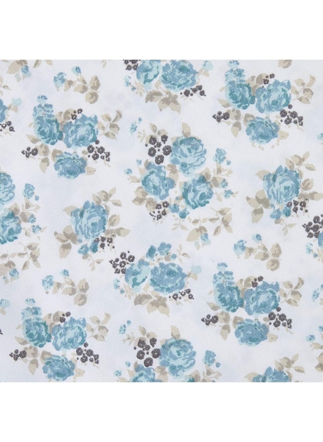 Modern Threads Modern Threads Soft Microfiber Printed Sheets - Luxurious Microfiber Bed Sheets - Includes Flat Sheet, Fitted Sheet with Deep Pockets, & Pillowcases Forever Roses California King  - Image 3