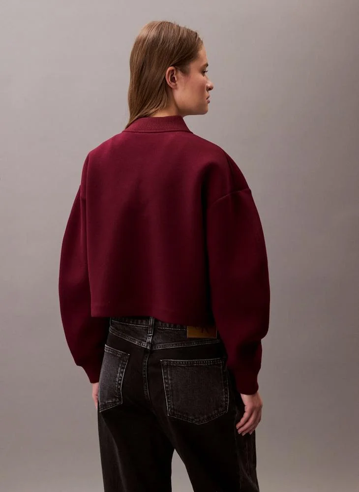 Calvin Klein Jeans Logo Zip Through Jacket