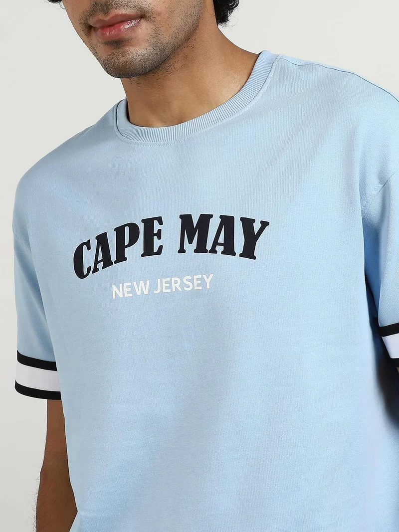 Nobero  Cape May Men's Coord Set in Light Blue for Men | Best Price UAE