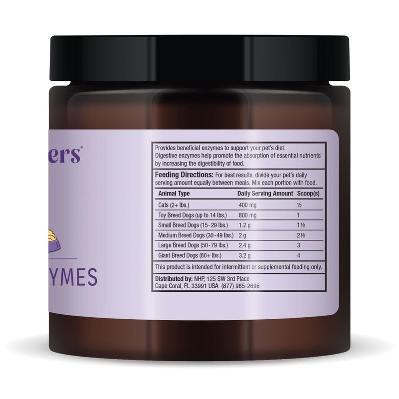 Dr. Mercola Bark & Whiskers Digestive Enzymes Kibble Diet, for Dogs & Cats, 4.23 oz. (120 g), 150 Scoops, Promotes Carb & Starch Breakdown, Veterinarian Formulated, Non-GMO, Dr. Mercola - Image 4
