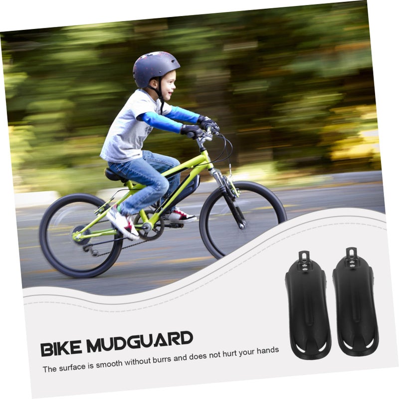Quick Release Bike Mud Guards Front Rear Fenders for Girls Boys Bicycles Cycling Accessories - Image 4