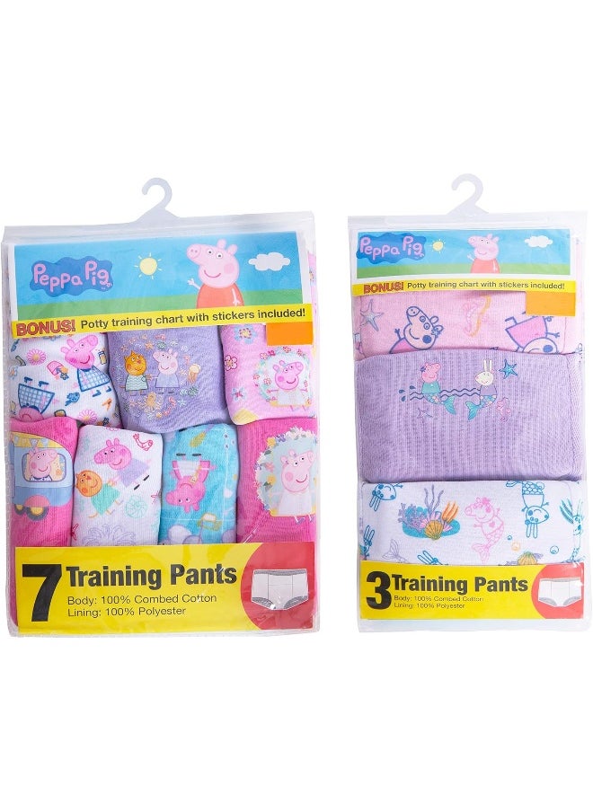 Peppa Pig Peppa Pig Girls Potty Training Pant Multipack  - Image 5