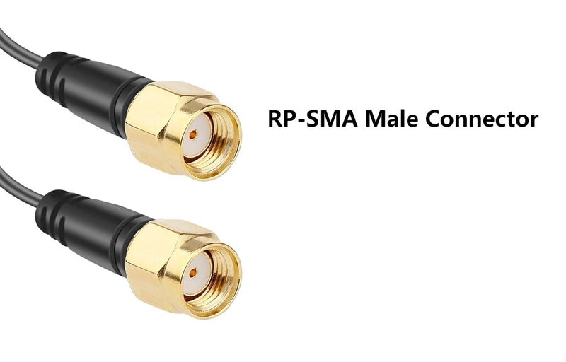 slinkdsco External WiFi 7 WiFi 6E Tri-Band Standard RP-SMA Threaded Connector Antenna for ASUS Gigabyte Aorus Gaming PC Desktop Computer Motherboard, Slinkdsco - Image 2