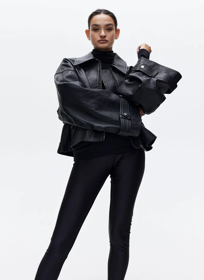 H&M Mama Shiny Leggings