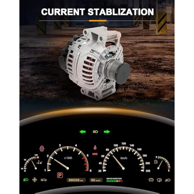 ROADFAR Alternator Replacement Fits for Dodge for Sprinter 2500 2003-2006,for Dodge for Sprinter 3500 2003-2006 - Image 3