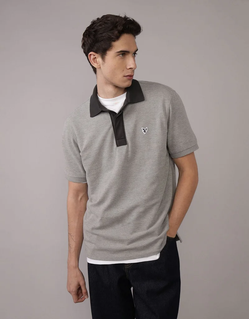 AE Contrast Collar Polo Shirt