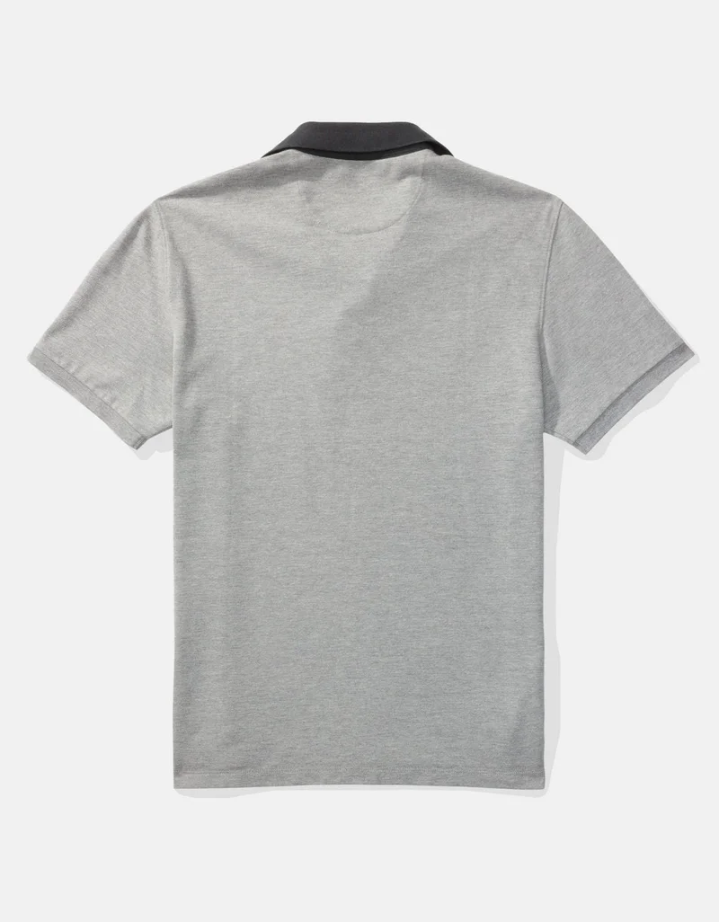 American Eagle AE Contrast Collar Polo Shirt