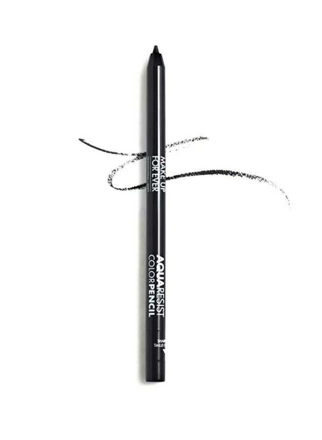 MAKE UP FOR EVER Aqua Resist Color Pencil Eyeliner 01 Graphite - Image 2