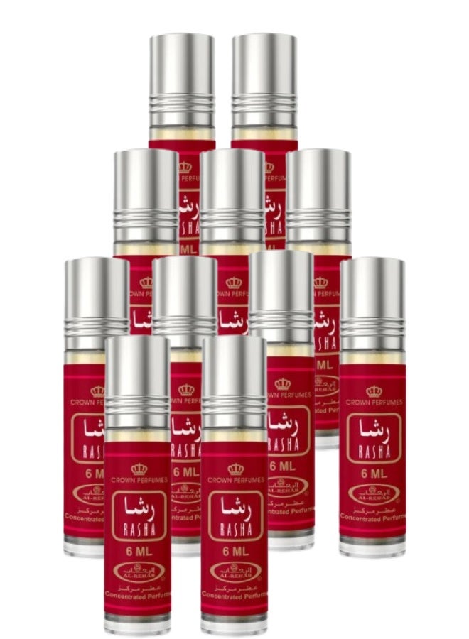Alrehab 11 Pieces Rasha Perfume 6ML - Image 1