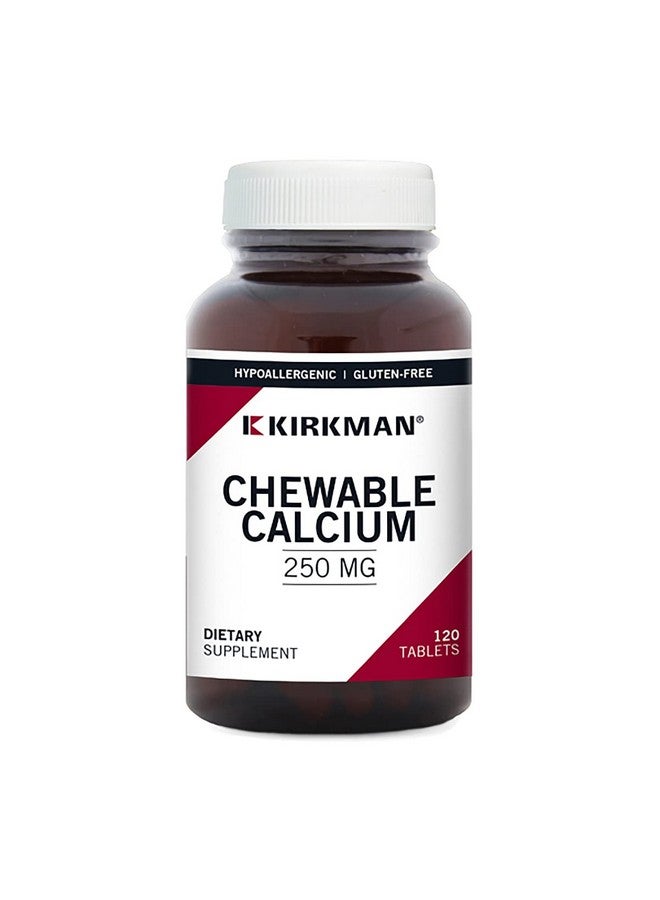 Kirkman Calcium 250Mg With Vitamin D3 120 Tablets Essential Minerals Helps Maintain Strong Bones Hypoallergenic - Image 2