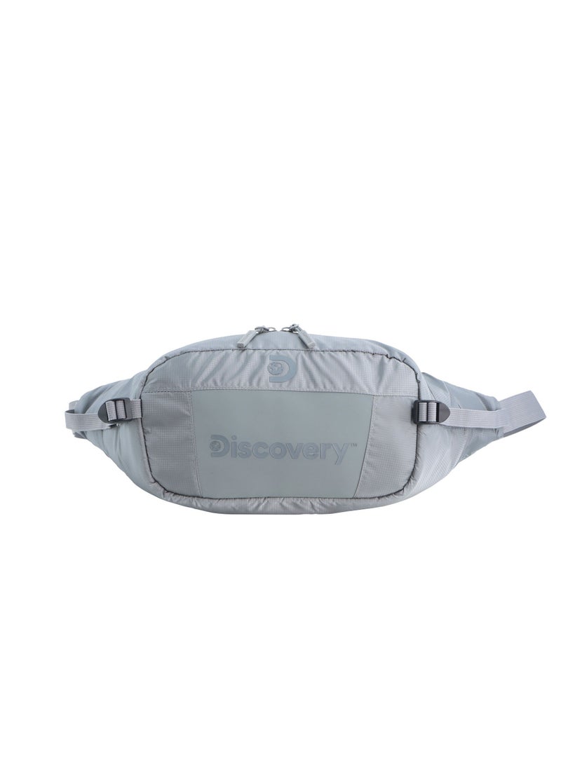 Discovery Discovery Outdoor Waist Bag Grey, Durable Lightweight Water Resistant RFID pocket, Men Women Hip Bag/Belt Bag/ Crossbody Bag for Travel Adventure Camping Trekking Hiking  - Image 1