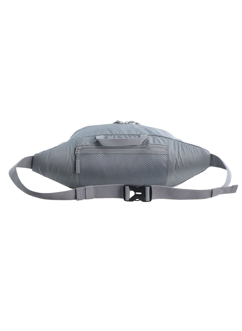 Discovery Discovery Outdoor Waist Bag Grey, Durable Lightweight Water Resistant RFID pocket, Men Women Hip Bag/Belt Bag/ Crossbody Bag for Travel Adventure Camping Trekking Hiking  - Image 3