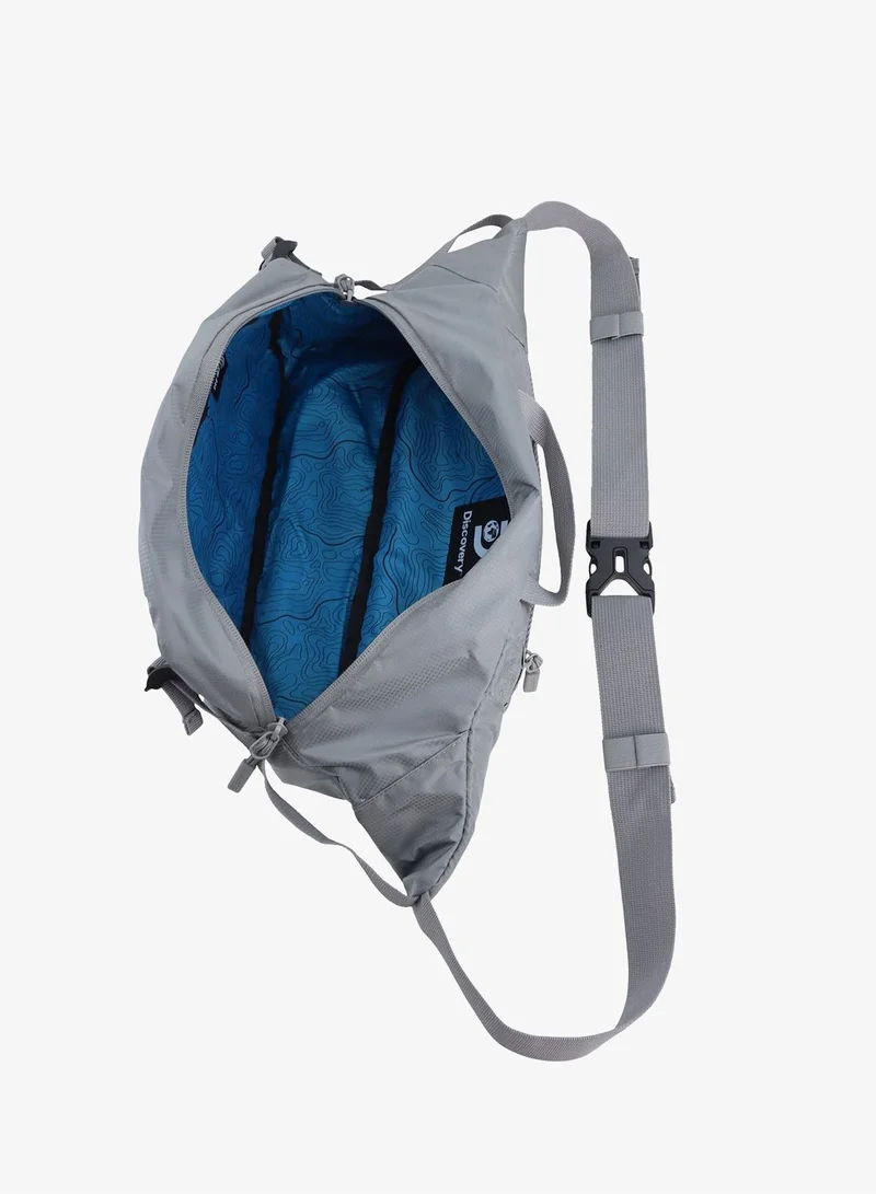 Discovery  Discovery Outdoor Waist Bag Grey, Durable Lightweight Water Resistant RFID pocket, Men Women Hip Bag/Belt Bag/ Crossbody Bag for Travel Adventure Camping Trekking Hiking  | Best Price UAE