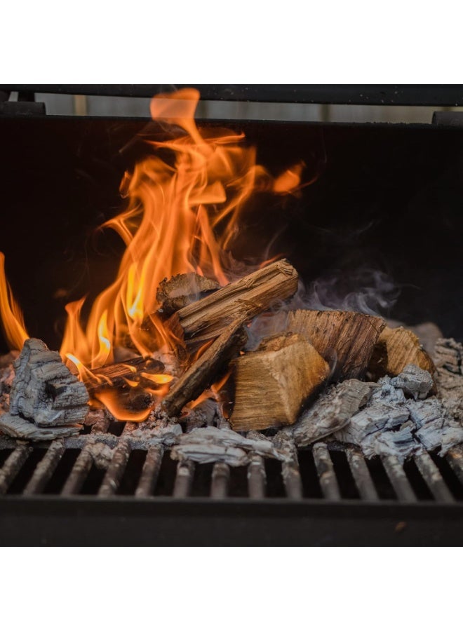 Fire & Flavor Turkey Perfect Premium All Natural Cherry Wood Chunks for Smoking - Smoking Wood Chunks - Charcoal for Grilling 1.6 kg  - Image 5