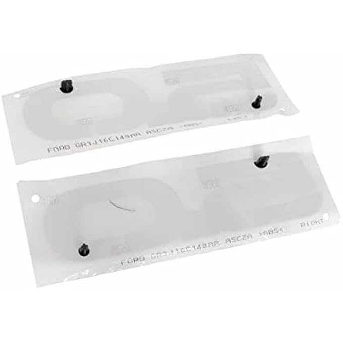 ريحني M1447M50Ab 20152020 موستانج GT 50 شعار الرفرف الأسود - Image 5