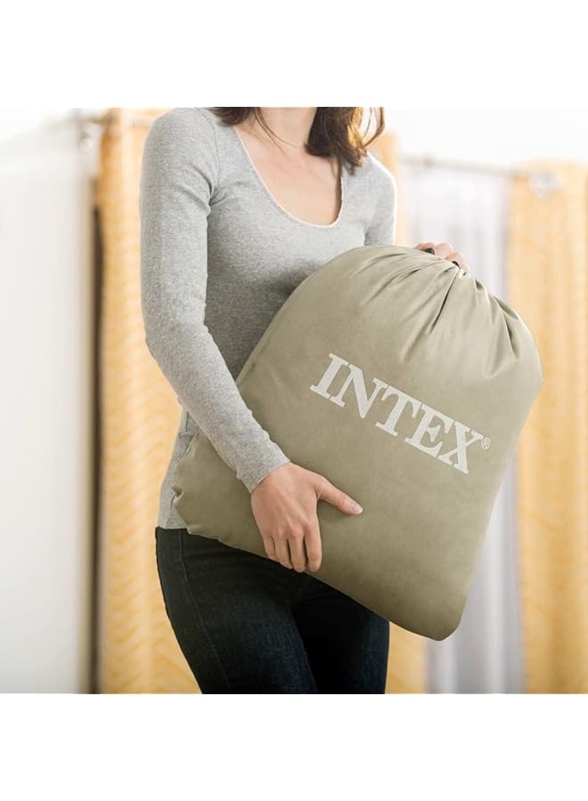 INTEX Inflatable Travel Bed Mattress for Children + Cover + Pump - Image 3