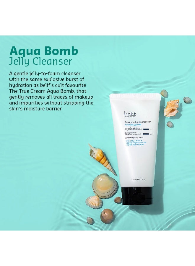 belif Aqua Bomb Jelly Cleanser 160ml - Image 4