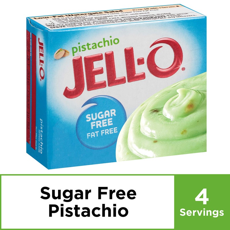 Jell-O Instant Pistachio Sugar-Free Fat Free Pudding & Pie Filling (1 oz Boxes, Pack of 6) - Image 2